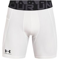 UNDER ARMOUR HeatGear Armour Kompressionsshorts Herren 100 - white/black XL von Under Armour