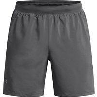 UNDER ARMOUR Launch Shorts Herren 025 - castlerock/castlerock/reflective S von Under Armour