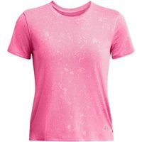 UNDER ARMOUR Launch Splatter T-Shirt Damen 682 - fluo pink/reflective S von Under Armour