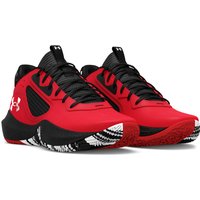 UNDER ARMOUR Lockdown 6 Basketballschuhe Kinder 600 - red/black/white 40 von Under Armour