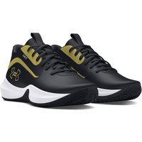 UNDER ARMOUR Lockdown 7 Basketballschuhe 001 - black/black/metallic gold 40.5 von Under Armour