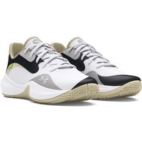 UNDER ARMOUR Lockdown 7 Low Basketballschuhe 100 - white/white 43 von Under Armour