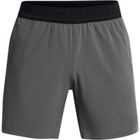 UNDER ARMOUR PEAK Woven Shorts Herren 025 - castlerock/black L von Under Armour