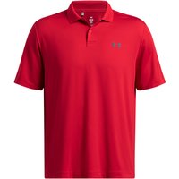 UNDER ARMOUR Performance 3.0 Golf-Poloshirt Herren 601 - red/midnight navy XL UNDER ARMOUR Performance 3.0 Golf-Poloshirt Herren 601 - red/midnight navy XL von Under Armour