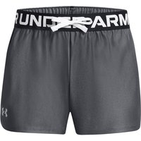 UNDER ARMOUR Play Up Shorts Mädchen 013 - pitch gray/metallic silver XL (160-170 cm) von Under Armour