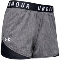 UNDER ARMOUR Play Up Twist 3.0 Shorts Damen 001 - black/black/white XL von Under Armour