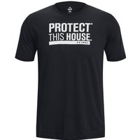 UNDER ARMOUR Protect This House T-Shirt Herren 001 - black/white XXL von Under Armour