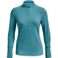 UNDER ARMOUR Qualifier Run 2.0 1/2-Zip langarm Laufshirt Damen 433 - glacier blue/reflective S von Under Armour