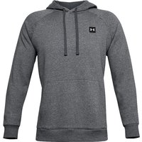 UNDER ARMOUR Rival Fleece Hoodie Herren pitch gray light heather L von Under Armour