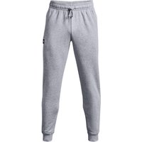 UNDER ARMOUR Rival Fleece Jogginghose Herren 011 - mod gray light heather/onyx white S von Under Armour