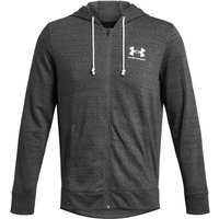 UNDER ARMOUR Rival Terry Sweatjacke Herren 025 - castlerock light heather/onyx white L von Under Armour