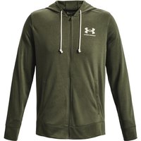 UNDER ARMOUR Rival Terry Sweatjacke Herren 390 - marine od green/onyx white XXL von Under Armour