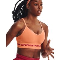 UNDER ARMOUR Seamless Low Long Sport-BH Damen 868 - mellow orange/chakra L von Under Armour