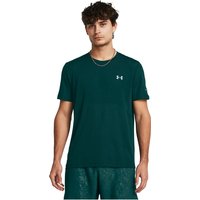 UNDER ARMOUR Seamless Stride kurzarm Laufshirt Herren 449 - hydro teal/reflective L von Under Armour