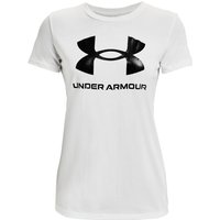 UNDER ARMOUR Sportstyle Graphic T-Shirt Damen 102 - white/black L von Under Armour