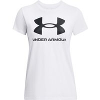 UNDER ARMOUR Sportstyle Graphic T-Shirt Damen 111 - white/black L von Under Armour