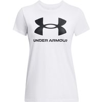UNDER ARMOUR Sportstyle Graphic T-Shirt Damen 111 - white/black S von Under Armour