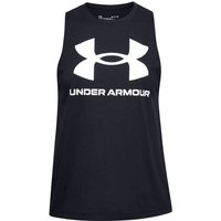 UNDER ARMOUR Sportstyle Graphic Tanktop Damen 001 - black/white S von Under Armour