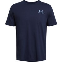 UNDER ARMOUR Sportstyle Left Chest Trainingsshirt Herren 410 - midnight navy/white XXL von Under Armour