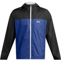 UNDER ARMOUR Stormproof Regenjacke Herren 002 - black/tech blue/summit white M von Under Armour