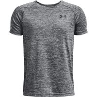 UNDER ARMOUR Tech 2.0 kurzarm Trainingsshirt Jungen 012 - pitch gray/black M (137-149 cm) von Under Armour