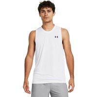 UNDER ARMOUR Tech Tanktop Herren 100 - white/black M von Under Armour