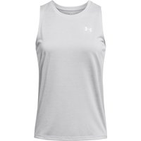 UNDER ARMOUR Tech Twist Tanktop Damen 014 - halo gray/white/white S von Under Armour