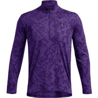 UNDER ARMOUR Tech Vent Geode 1/2-Zip Trainingsshirt Herren 500 - purple/black L von Under Armour