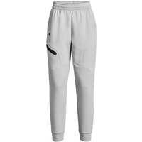 UNDER ARMOUR Unstoppable Fleece Trainingshose Damen 011 - mod gray/black XS von Under Armour