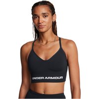 UNDER ARMOUR Vanish Seamless Low Support Sport-BH Damen 001 - black/white L von Under Armour