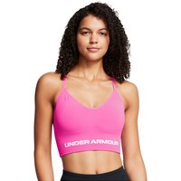 UNDER ARMOUR Vanish Seamless Low Support Sport-BH Damen 652 - rebel pink/white XL von Under Armour