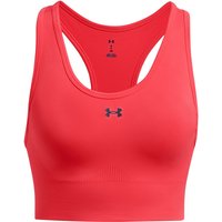 UNDER ARMOUR Vanish Seamless Mid Support Sport-BH Damen 713 - racer red/black S von Under Armour