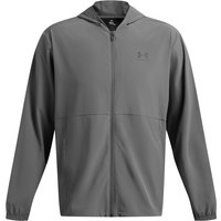 UNDER ARMOUR Vibe Woven Windbreaker Herren 025 - castlerock/black L von Under Armour