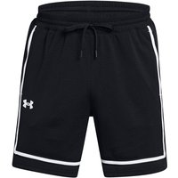 UNDER ARMOUR Zone Pro 7 Inch Mesh Basketballshorts Herren 001 - black/white M von Under Armour