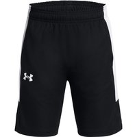 UNDER ARMOUR Zone Shorts Jungen 001 - black/white S (127-137 cm) von Under Armour