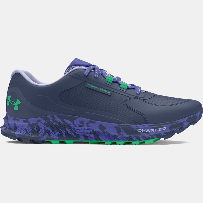 Under Armour Bandit Trail 3 Laufschuhe für Damen Downpour Grau / Downpour Grau / Vapor Grün 40 von Under Armour