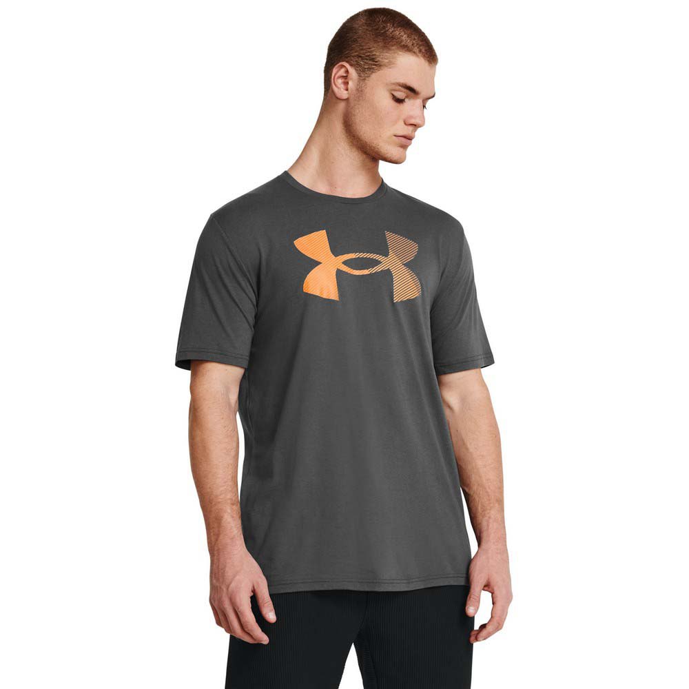 Under Armour Big Logo Fill Short Sleeve T-shirt Grau S Mann von Under Armour