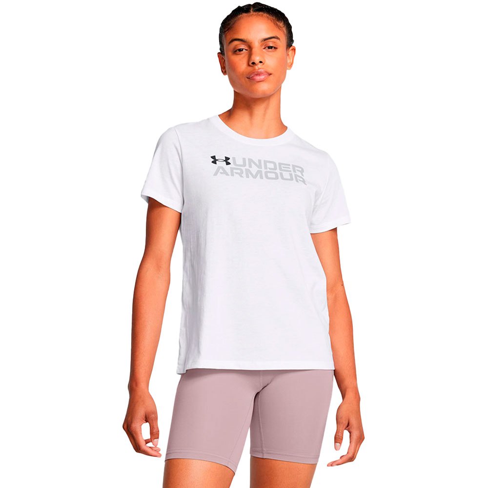 Under Armour Big Logo Pack Short Sleeve T-shirt Weiß XS Frau von Under Armour