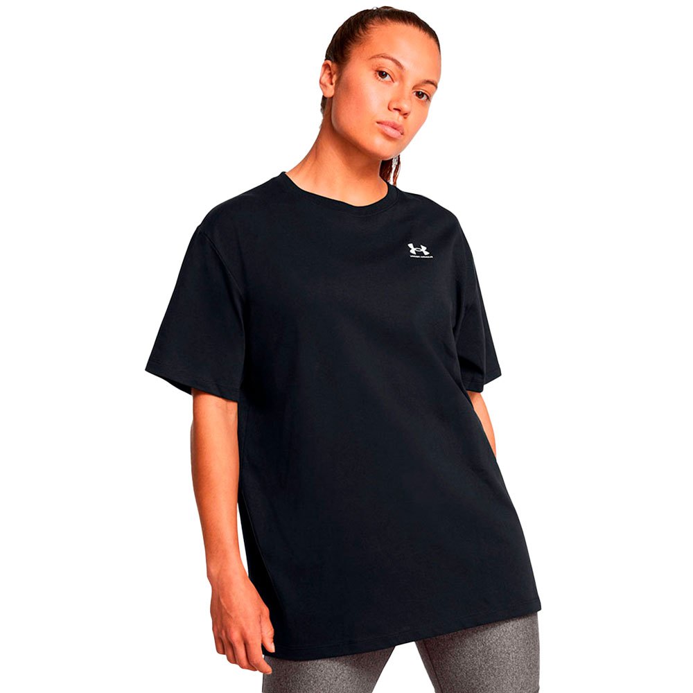 Under Armour Boyfriend Oversized Logo Short Sleeve T-shirt Schwarz XL / Regular Frau von Under Armour