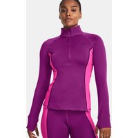 Under Armour CW Half-Zip Longsleeve Damen in lila, Größe: M von Under Armour