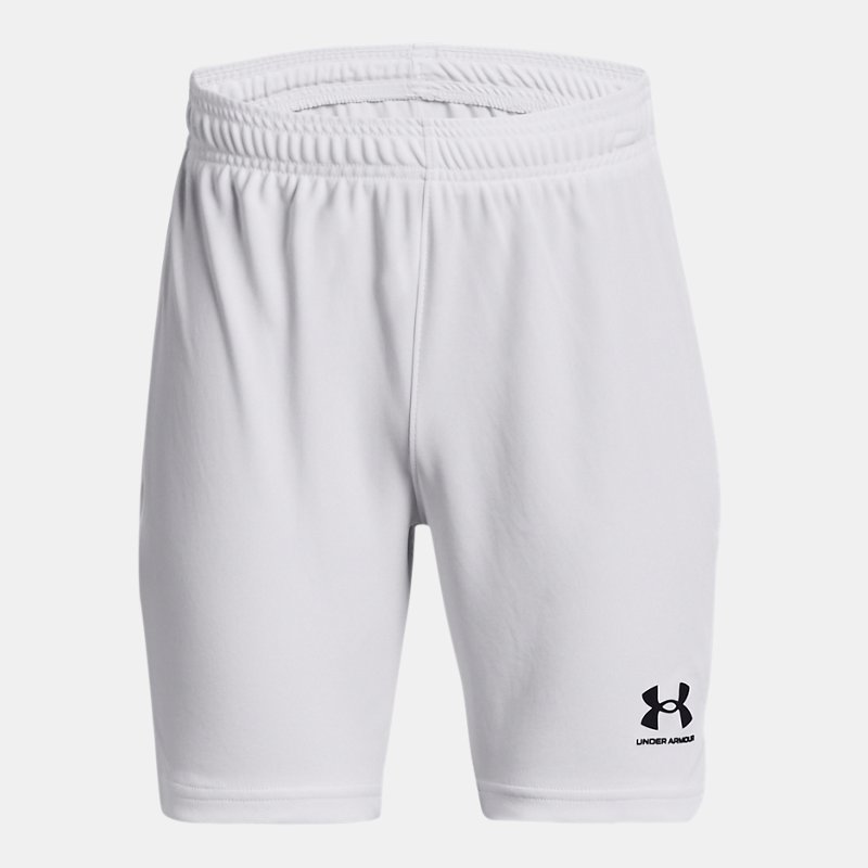 Under Armour Challenger Core-Shorts für Jungen Weiß / Schwarz YMD (137 - 149 cm) von Under Armour