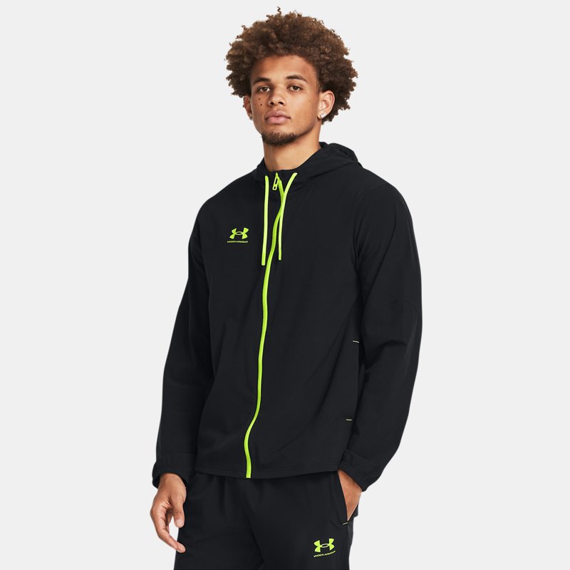 Under Armour Challenger Pro Trainingsanzug für Herren Schwarz / High Vis Gelb L von Under Armour