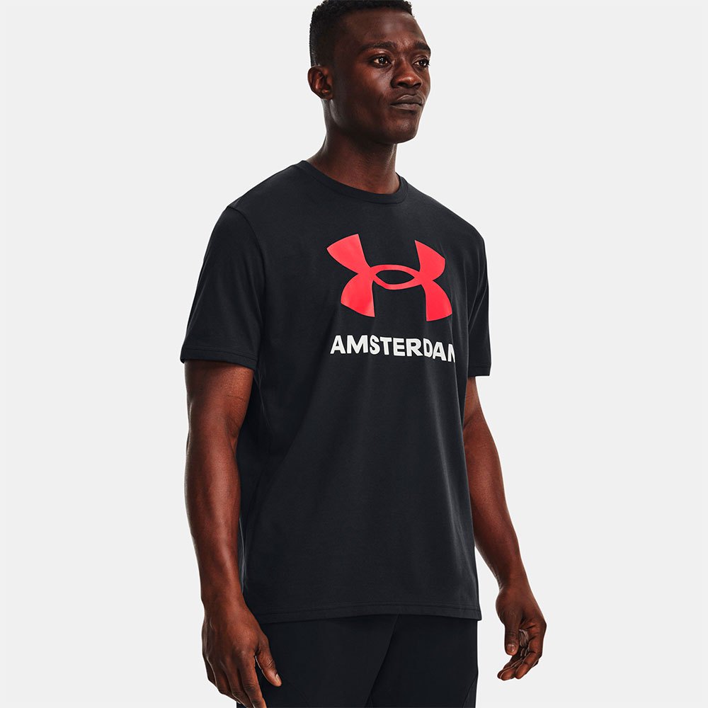 Under Armour City Amsterdam Short Sleeve T-shirt Schwarz L Mann von Under Armour