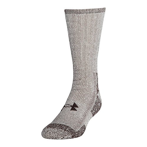 Under Armour ColdGear Herren Stiefelsocken (2 Paar) Gr. M, braun von Under Armour