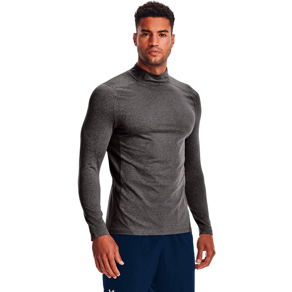 Under Armour Coldgear Armour Fitted Mock Long Sleeve T-shirt Grau 2XL / Regular Mann von Under Armour