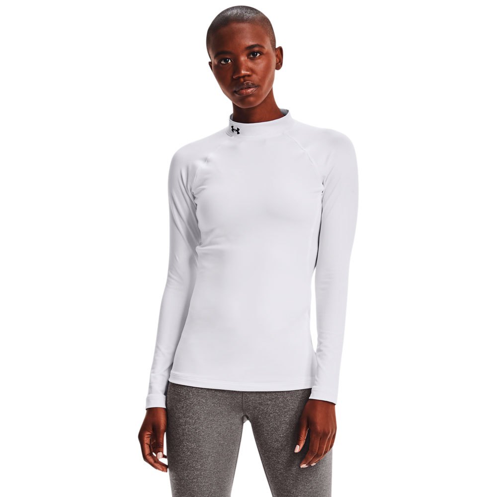 Under Armour Coldgear Authentics Mockneck Long Sleeve T-shirt Weiß M Frau Under Armour Coldgear Authentics Mockneck Long Sleeve T-shirt Weiß M Frau von Under Armour