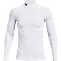 Under Armour Coldgear Comp Mock Longsleeve Herren in weiß, Größe: XXL von Under Armour