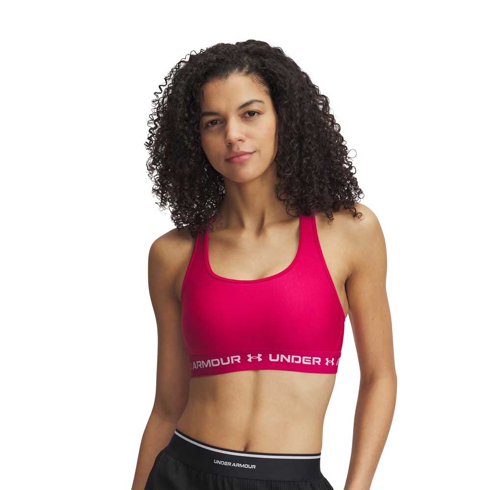 Under Armour Crossback Medium Support Sports Top Rosa L Frau Under Armour Crossback Medium Support Sports Top Rosa L Frau von Under Armour