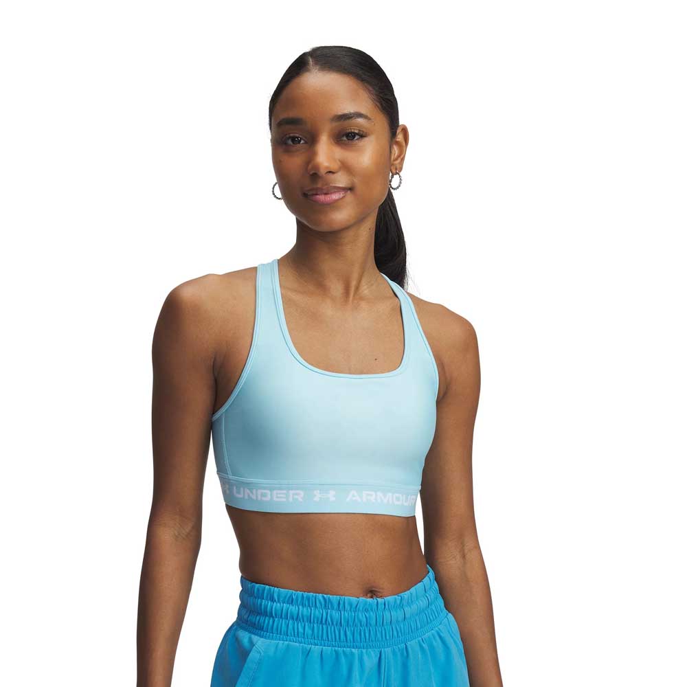 Under Armour Crossback Medium Support Sports Top Blau L Frau Under Armour Crossback Medium Support Sports Top Blau L Frau von Under Armour