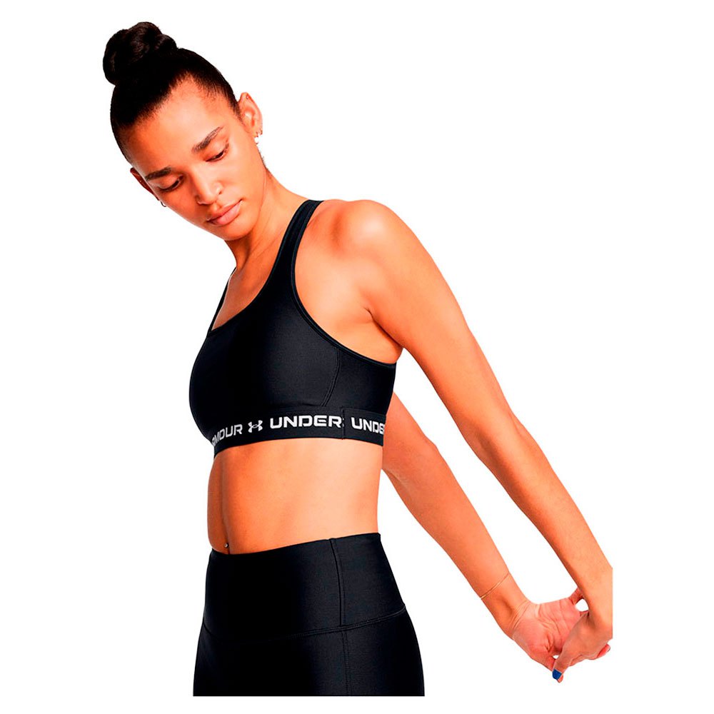 Under Armour Crossback Medium Support Sports Top Schwarz S Frau Under Armour Crossback Medium Support Sports Top Schwarz S Frau von Under Armour